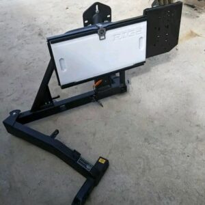 RIGd Ultraswing, tire carrier, hitch extension, off-road accessories, overlanding gear, truck upgrades, fold-down table, SideHack mount, license plate relocation, RotoPax mount