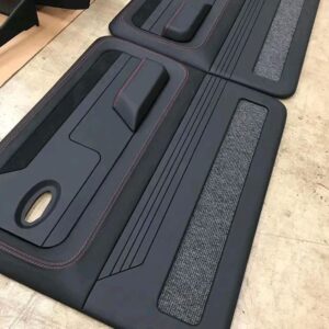 65 C10 door panels, Chevy C10 interior parts, classic truck restoration, custom door panels, Precision Parts Hub, 1965 Chevy truck interior