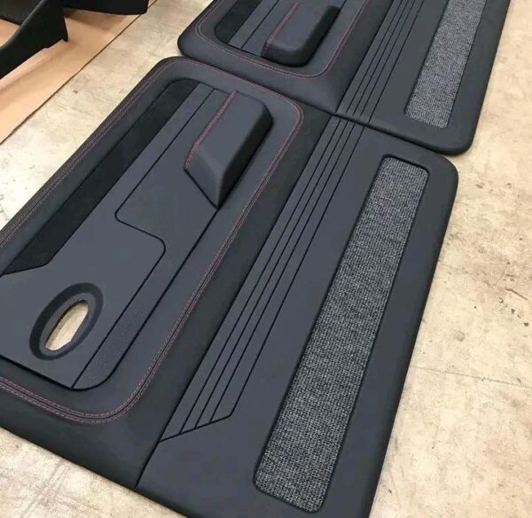 65 C10 door panels, Chevy C10 interior parts, classic truck restoration, custom door panels, Precision Parts Hub, 1965 Chevy truck interior