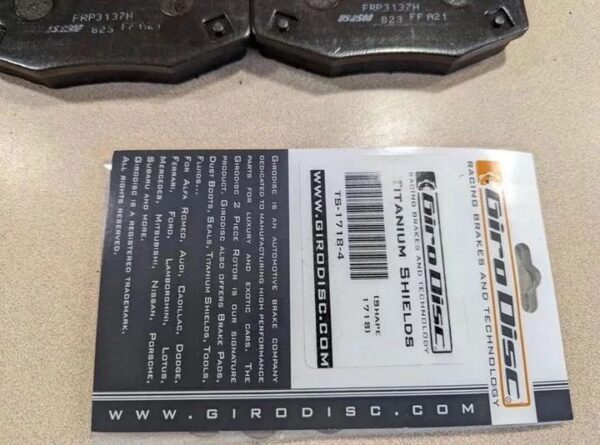 2017 + Camaro SS 1LE Front and Rear Brake pad - Image 2