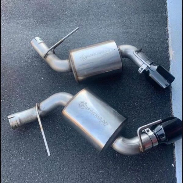 AWE Touring Edition for 6th gen Camaro Ss dual tips - Image 4