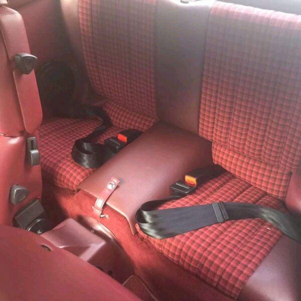Red AMG Recaro Classic C Seats – Mint Condition, Fits W126, W124 & More - Image 3