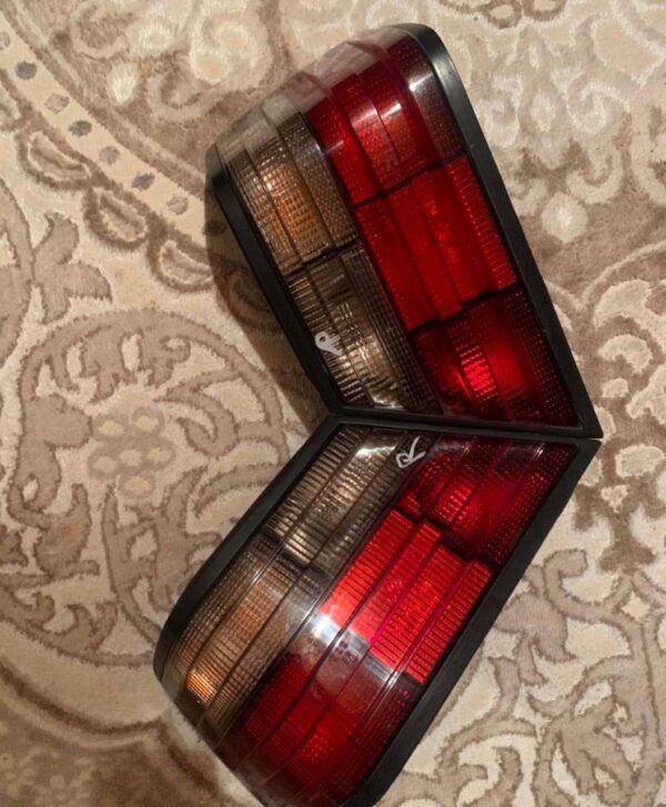 W124 rear light, Mercedes W124 tail lights, W124 brake light replacement, OEM W124 lights, LED W124 tail lights, classic Mercedes parts, W124 lighting upgrade
