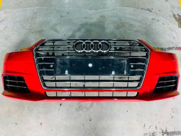 Audi A4 B9 S Line bumper, 2018 Audi A4 front bumper, S Line bumper upgrade, Audi A4 B9 body kit, OEM Audi bumper, Precision Parts Hub