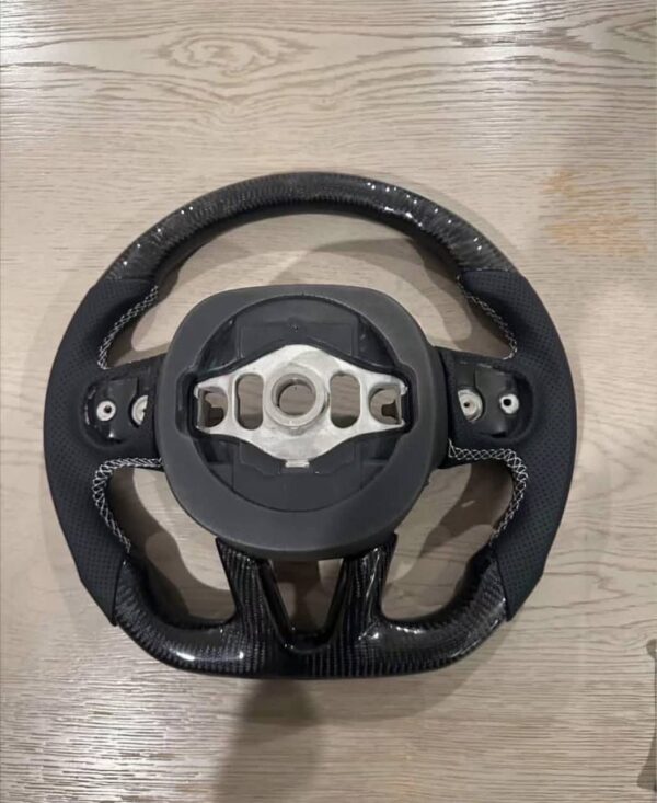 Carbon Fiber Dodge Steering Wheel - Image 2