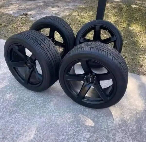 SRT Hellcat Red Eye rims, Hellcat Red Eye tires, Hellcat tire sensors, Dodge Hellcat wheels, performance rims, high-performance tires, Hellcat Red Eye upgrades
